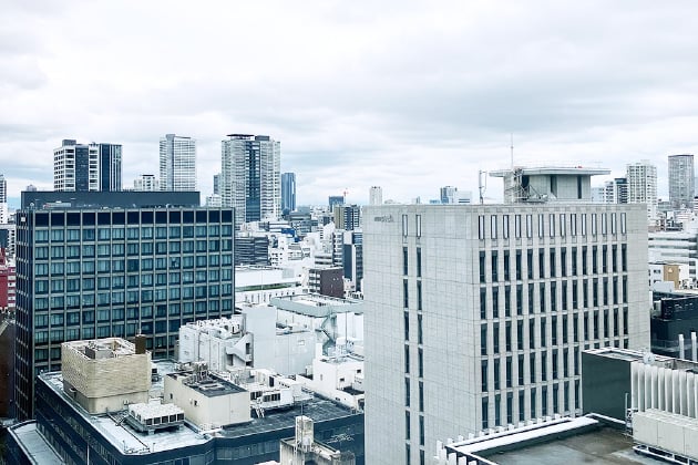 関西支店からの眺望