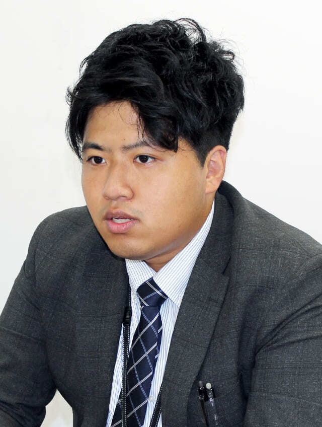 中国支店営業第一課の社員の写真